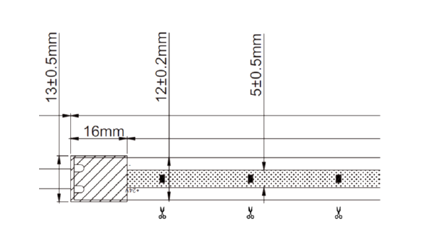 strip white line new product